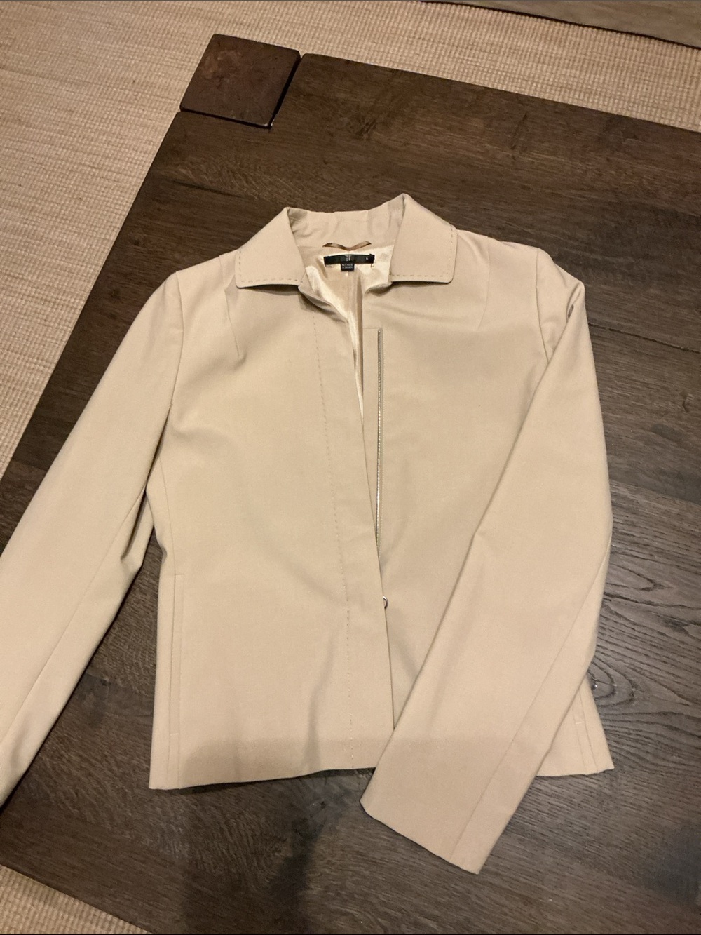 Teenflo 35Jacket & Skirt Suit in tan